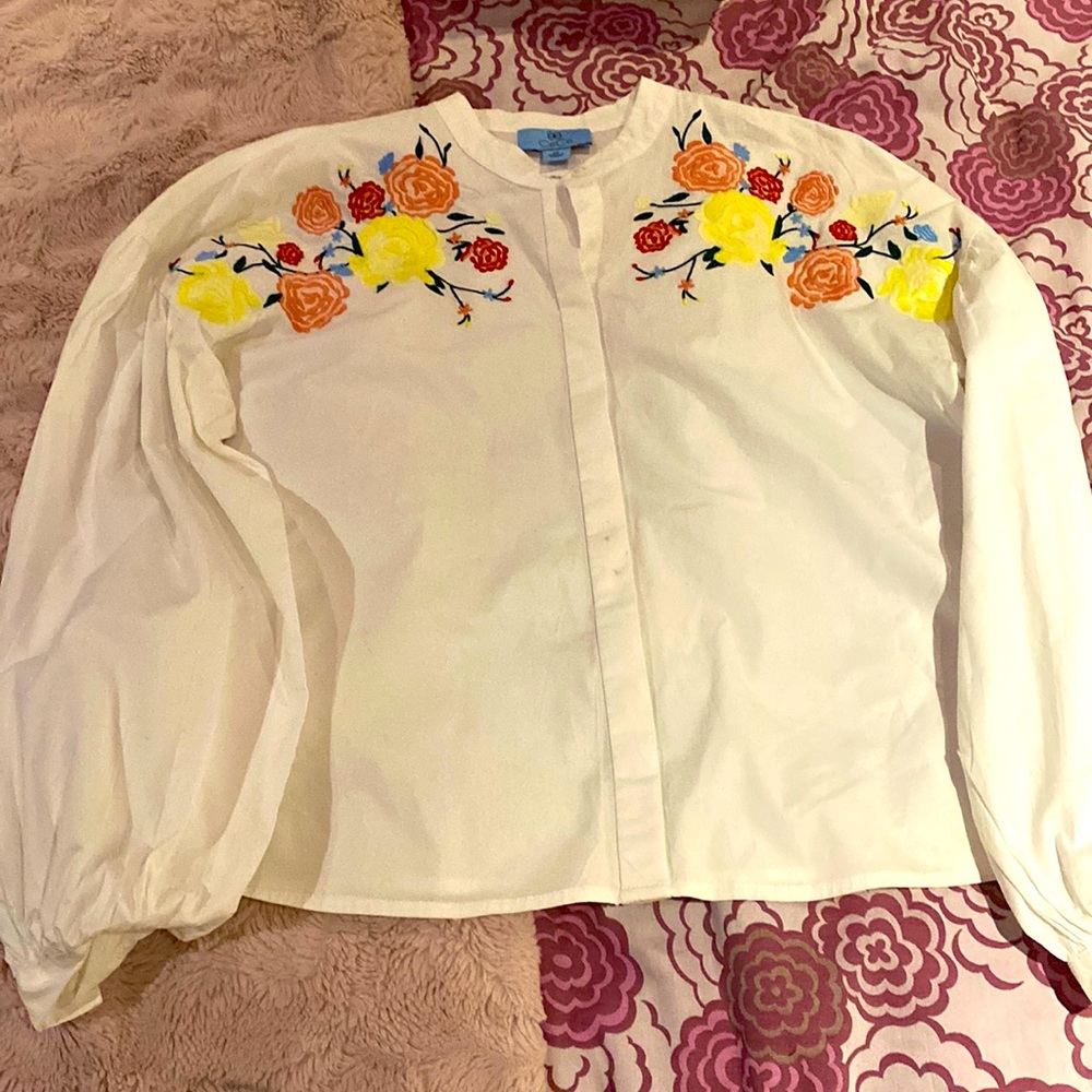 Cece floral top